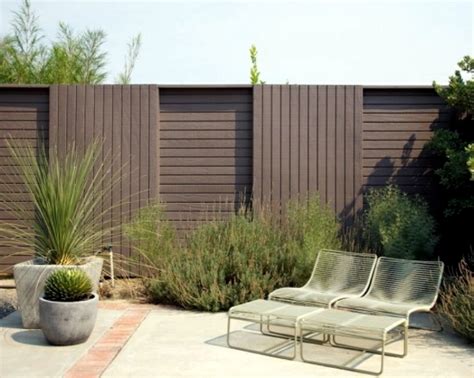 Screening fence or garden wall - 102 Ideas for Garden Design – Ofdesign