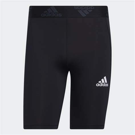 Adidas Techfit Short Tights Black Mens Training Adidas Us