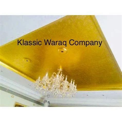 Gold Leafing in India