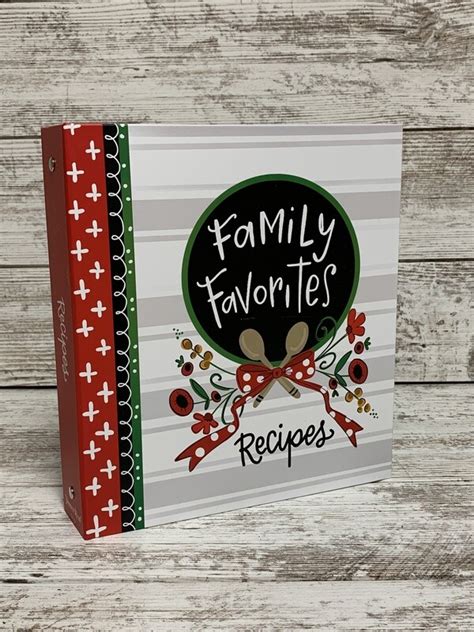 Family Favorites Recipe Binder