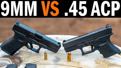 9mm Vs 45 ACP From A Shooter S Perspective YouTube