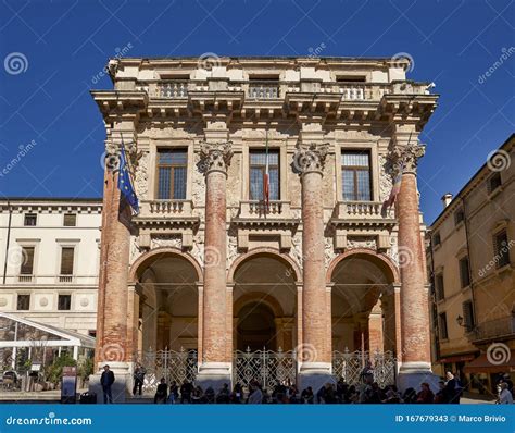 Palazzo Del Capitaniato In Piazza Dei Signori Vicenza Veneto Italy