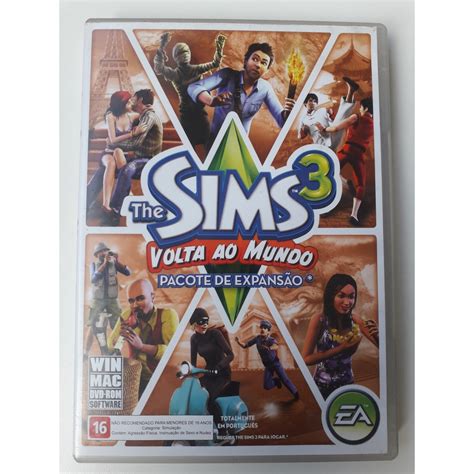 Jogo PC The Sims 3 Volta ao Mundo Físico Usado Shopee Brasil