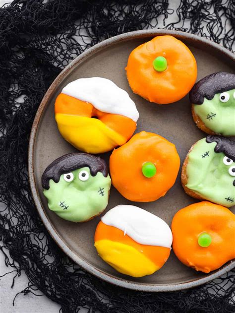 How To Decorate Mini Halloween Donuts The Recipe Critic