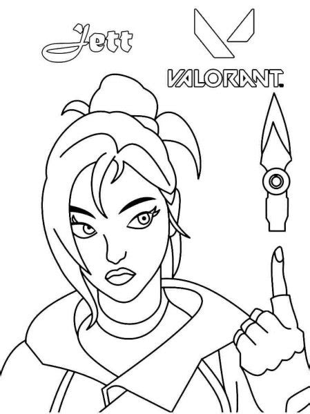 Valorant Coloring Pages