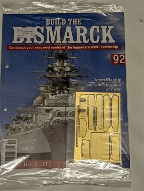 HACHETTE PARTWORKS Build The Battleship Bismarck Part 104 Factory