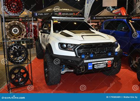 Ford Ranger Raptor Pick Up At Bumper To Bumper Prime Car Show In Pasay, Philippines Editorial ...