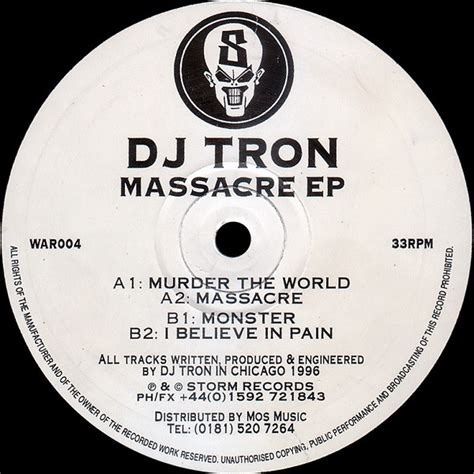 Dj Tron Massacre Ep Releases Discogs