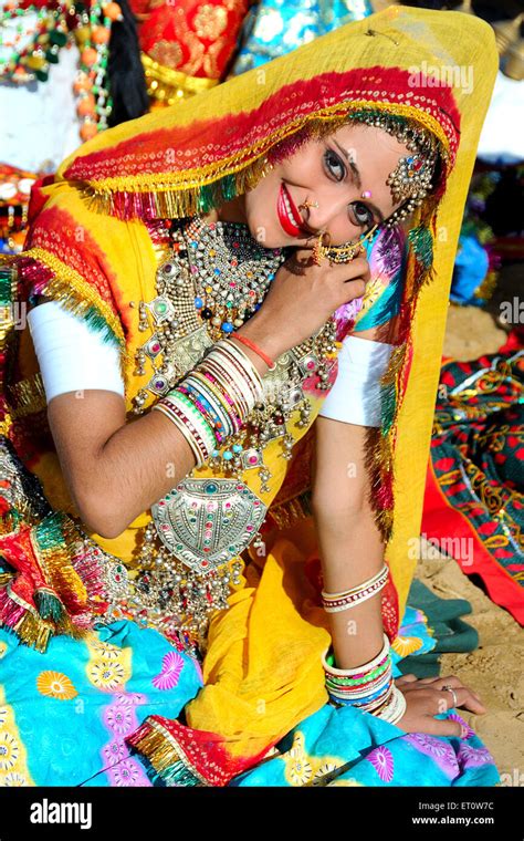 Costume Rajasthani Traditional Women Hi Res Stock Photography And