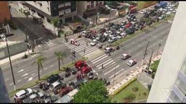 Jornal Tribuna 2ª Edição Policial baleado durante tiroteio em morro