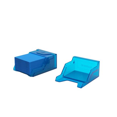 DECK BOX BOÎTE BASTION 50 BLEU GAMEGENIC