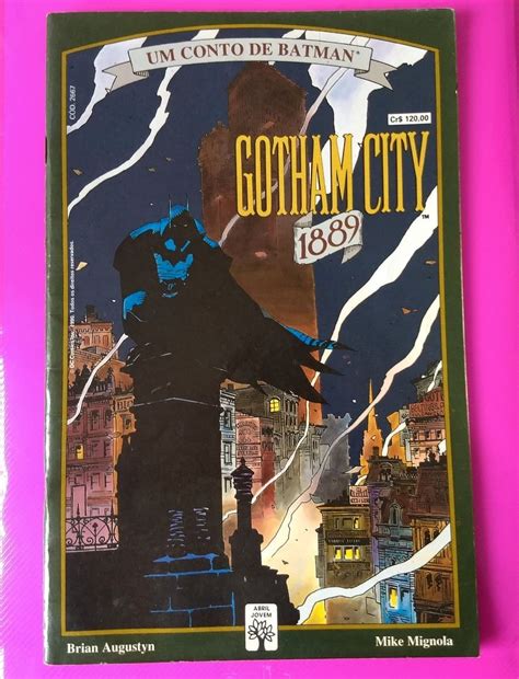 Um Conto De Batman Gotham City 1889 Livro Dc Comics Abril Usado