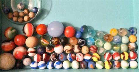 Vintage Marble King Akro Agate Shooter Marbles Clay Marbles Etsy