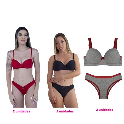 Kit Conjuntos Tradicionais Kit De Lingerie Para Revenda Atacado