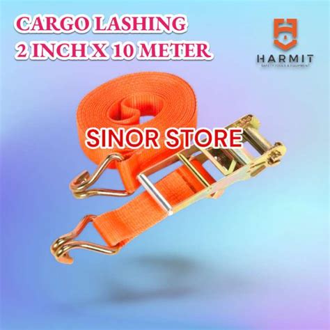 Promo Rachet Tie Down Cargo Lashing Belt 2 Inch X 10 Meter - 2x10m
