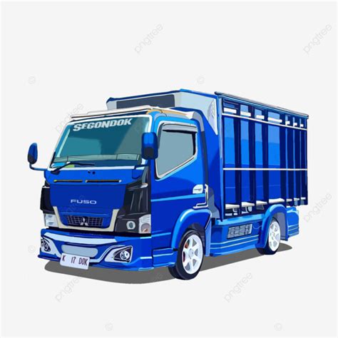 Vektor Truk Canter Vektor Truk Mobil Mitsubishi Vektor Canter Png