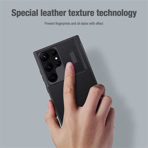 Nillkin Qin Pro Leather Case Plain Leather Cloth For Samsung Galaxy