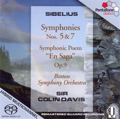 Boston Symphony Orchestra Sir Colin Davis Sibelius Symphonies