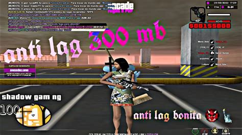 SAIU DATA ANTI LAG BONITA PARA PC FRACO SAMP Gta Pcgaming YouTube