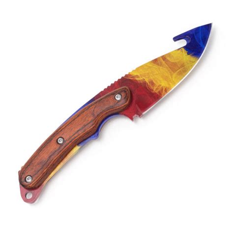 Cuchillo Gut Marble Fade Real Life Knife CS2 Customizado IRL Por