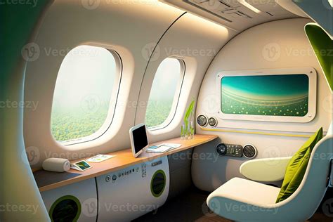 jet of the future cabin interior illustration genrative ai 23940475 ...