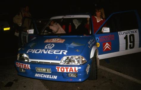 Ref RSD 066 Citroen AX Sport Christine Driano Rally Montecarlo 93