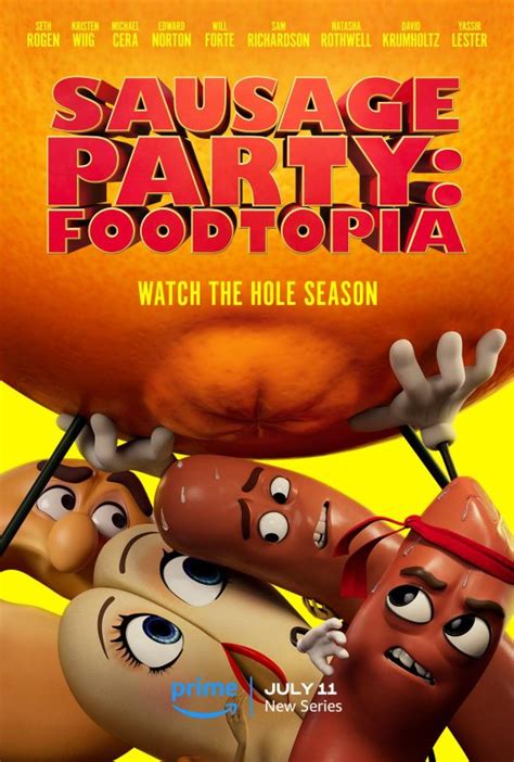 Look Sausage Party Foodtopia Gets Poster July Premiere Date