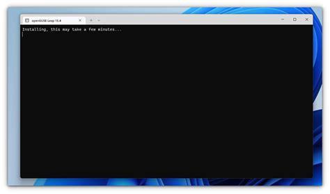 Install Opensuse In Windows With Wsl