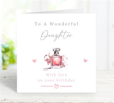 Daughter Birthday Card Birthday Card for Daughter Birthday - Etsy en 2024