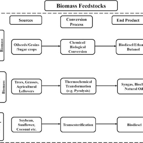 1 General Flowchart Showing Sources Of Biofuel Their Conversion