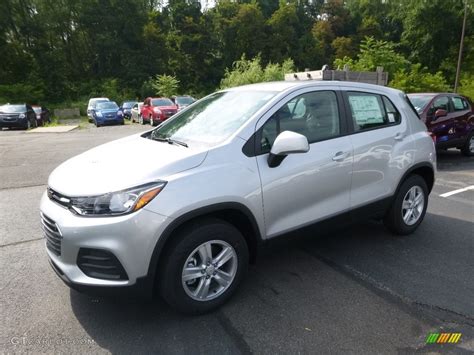 2017 Silver Ice Metallic Chevrolet Trax LS AWD 121867813 GTCarLot