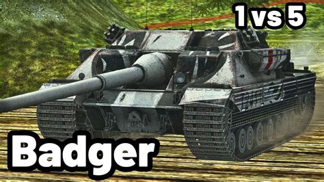 Badger K Damage Vs Wot Blitz Pro Replays Youtube