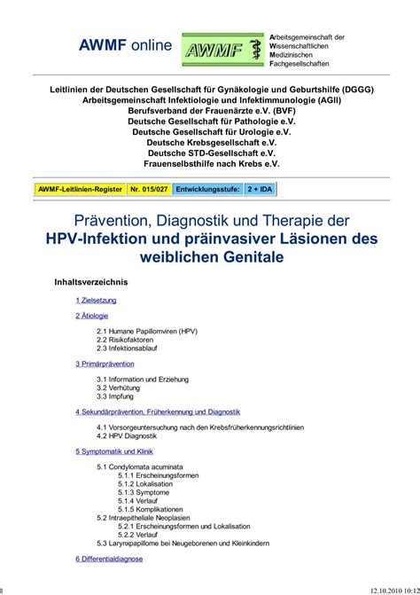 015 027 S2 IDA PrÃvention Diagnostik und Therapie der AG CPC