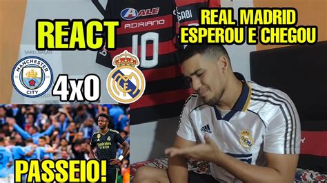 Rea Es Manchester City X Real Madrid React Melhores Momentos