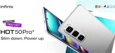 Infinix Hot 50 Pro Ponsel Dengan Desain Melengkung Paling Tipis