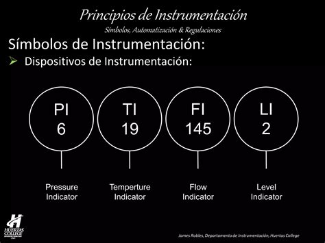 Principios De Instrumentación Símbolos Automatización Y Regulaciones