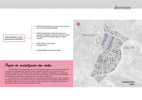 Plano De Desenvolvimento De Bairro Brasil Novo On Behance