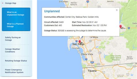 Sdge Outage Map Maping Resources