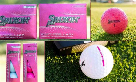 Srixon Soft Feel Lady Golfbälle pink Golf Brothers de