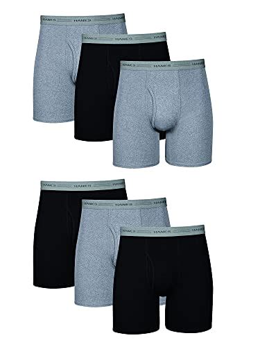 Hanes Men S Underwear Boxer Briefs Pack Cool Dri Moisture Wicking Underwear Cotton No Ride Up