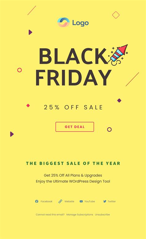 The Best Black Friday Email Examples Templates Retainful