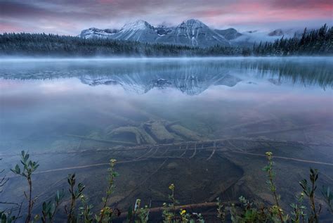 X Nature Landscape Banff National Park Lake Canada Forest