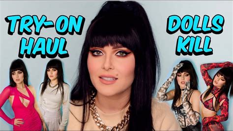 Try On Haul Dolls Kill Youtube