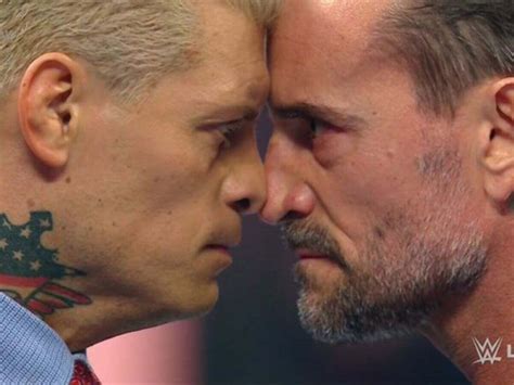 Watch Cody Rhodes And Cm Punk Almost Get Physical After A Topsy Turvy