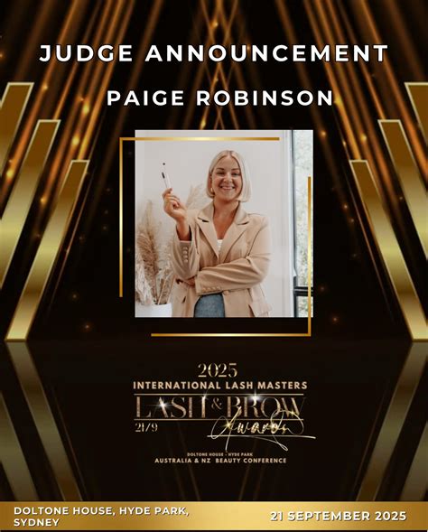 International - Welcoming @elevatewithpaige to our ILM award panel line