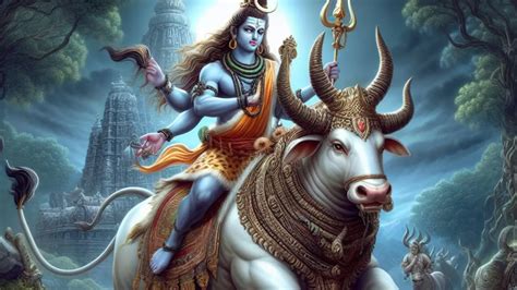 Lord Shiva & Nandi Bull: The Eternal Bond - Divine Hindu