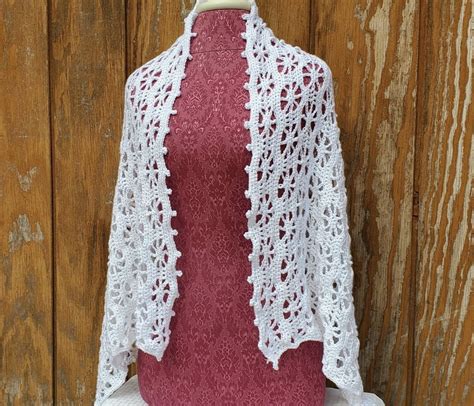 Wedding Shawl Crochet Shawl Wrap Openwork Summer Shawl Wrap Crochet