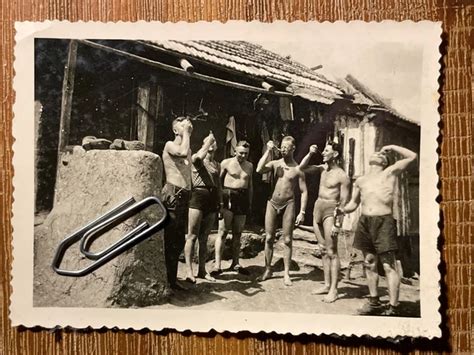 Wehrmacht Soldaten Nackt Naked Nude X Original Foto Wk Ww Eur Picclick De
