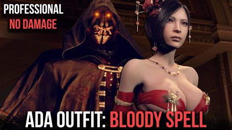 Resident Evil Ada Mod Outift Bloody Spell Professional Verdugo U