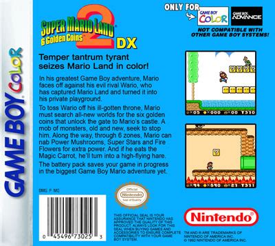 Super Mario Land 2: 6 Golden Coins DX - Retro Game Cases 🕹️